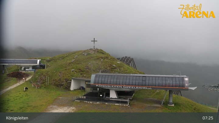 Archiv Foto Webcam Bergstation Larmach, Königsleiten