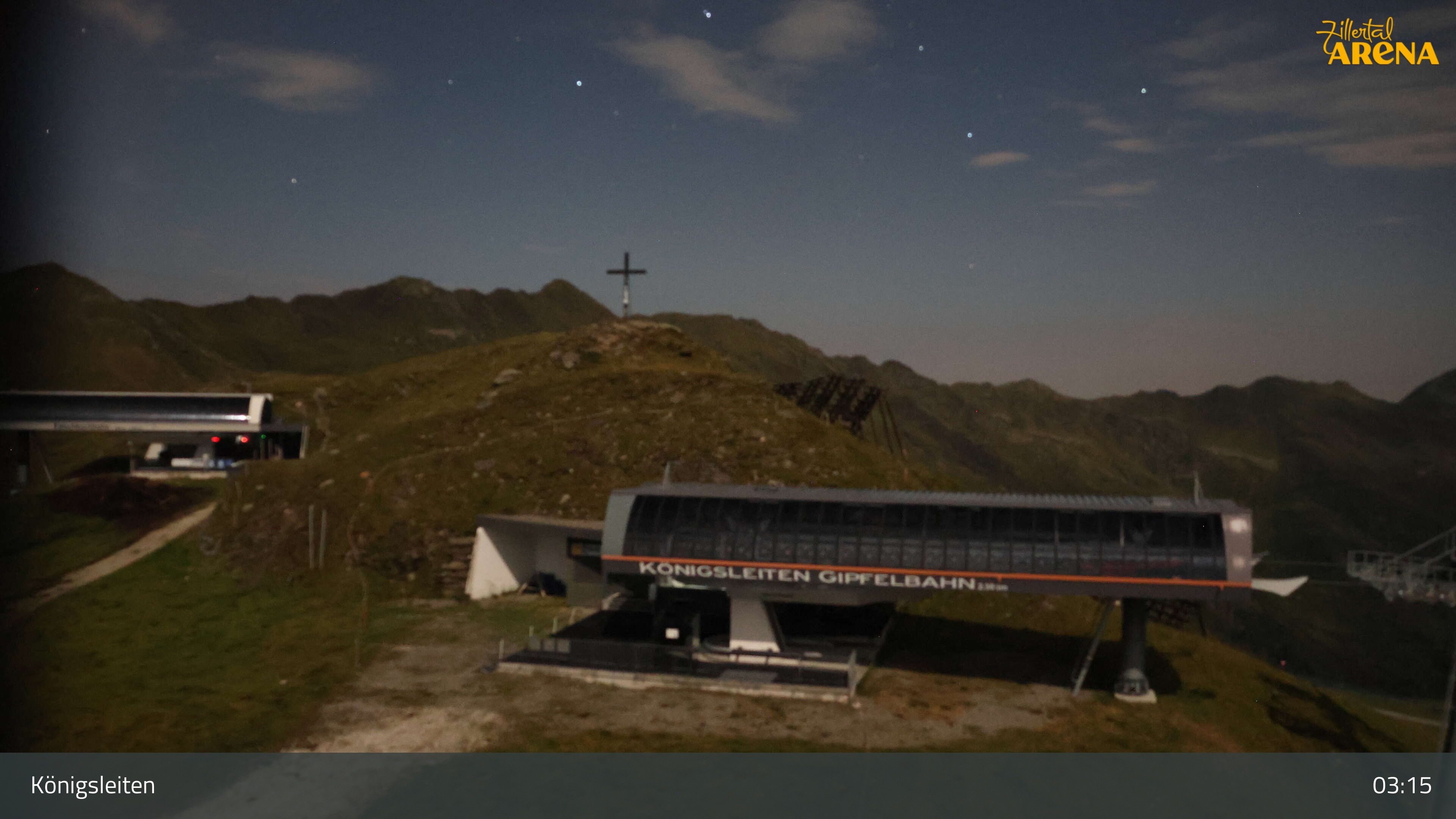 Archiv Foto Webcam Bergstation Larmach, Königsleiten