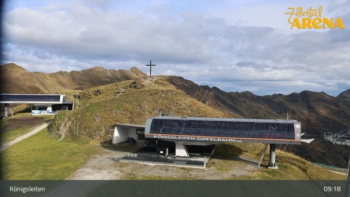 Archiv Foto Webcam Bergstation Larmach, Königsleiten