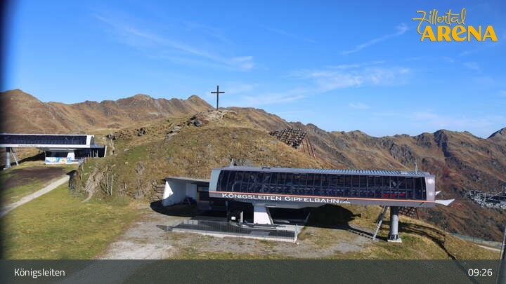Archiv Foto Webcam Bergstation Larmach, Königsleiten