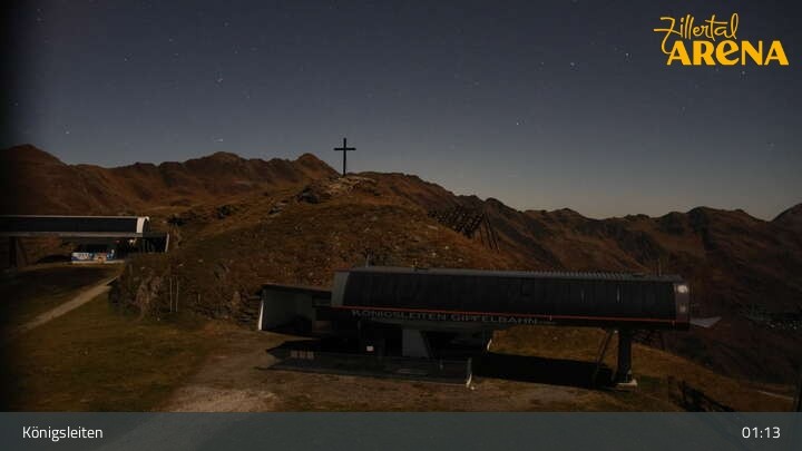 Archiv Foto Webcam Bergstation Larmach, Königsleiten