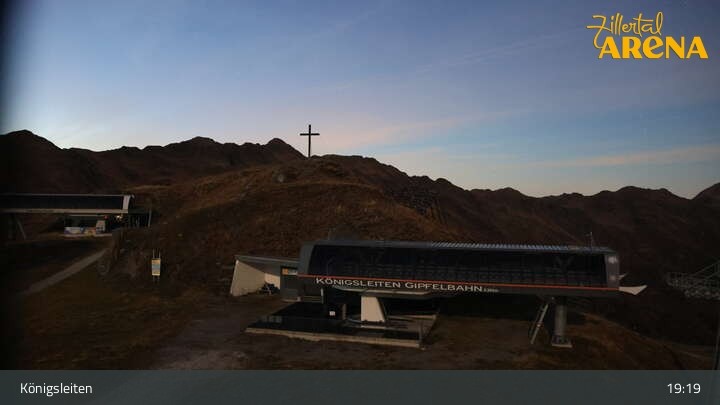 Archiv Foto Webcam Bergstation Larmach, Königsleiten