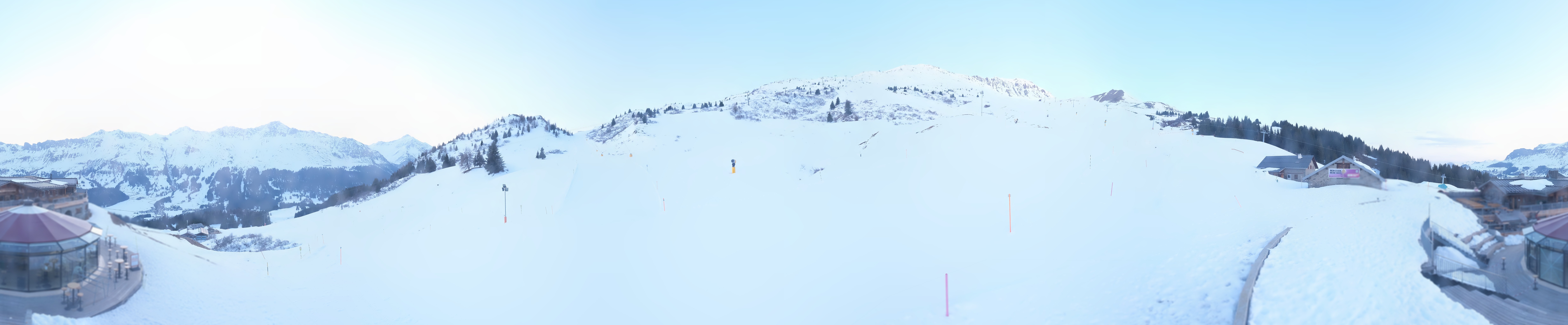 Archiv Foto Webcam Bergrestaurant Alp Stätz Lenzerheide