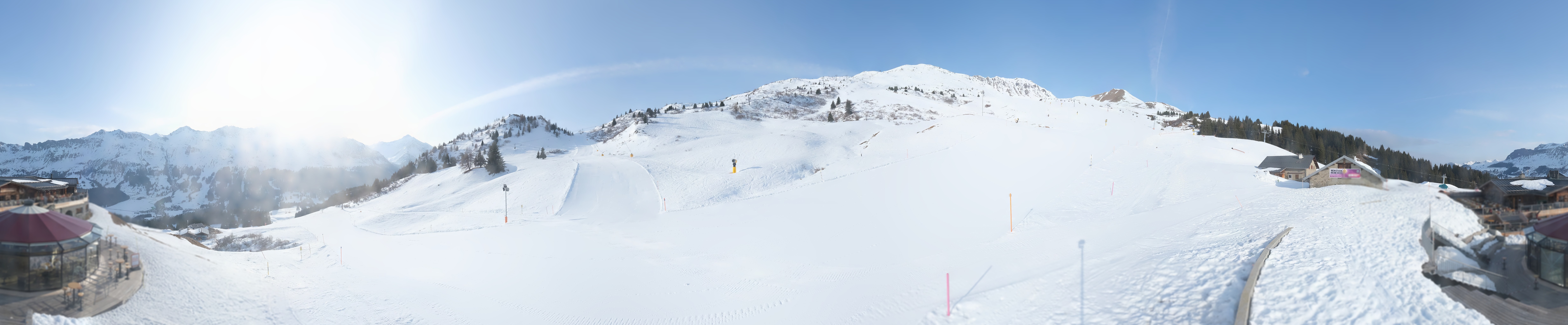 Archiv Foto Webcam Bergrestaurant Alp Stätz Lenzerheide