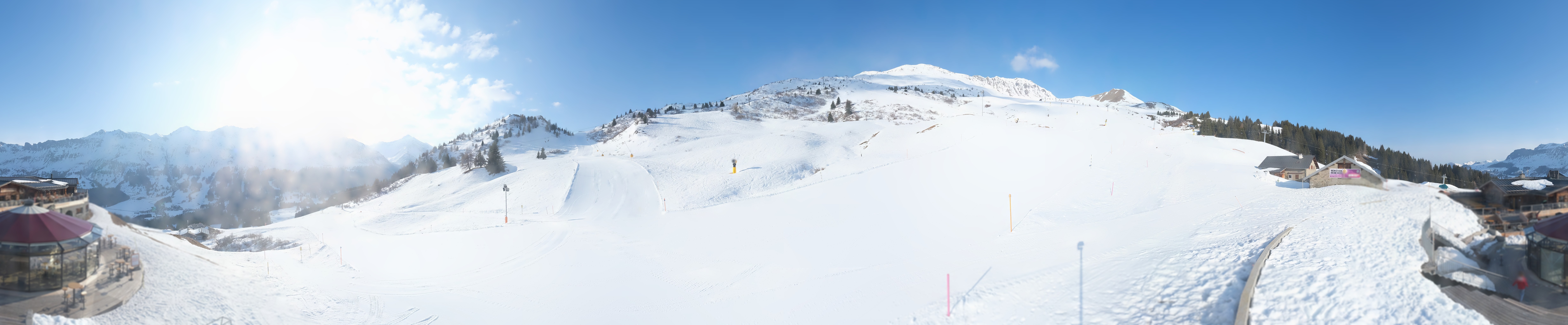Archived image Webcam Mountain Hut Alp Staetz Lenzerheide