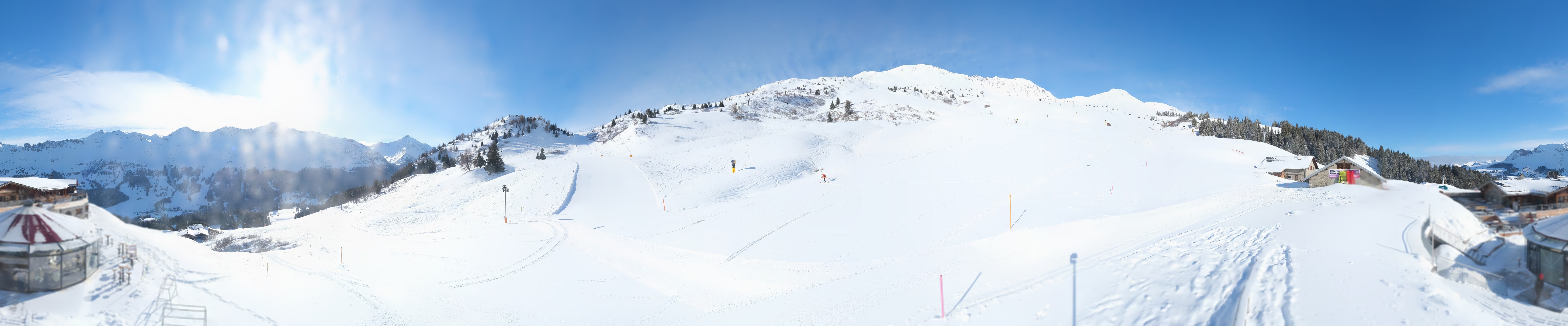 Archiv Foto Webcam Bergrestaurant Alp Stätz Lenzerheide