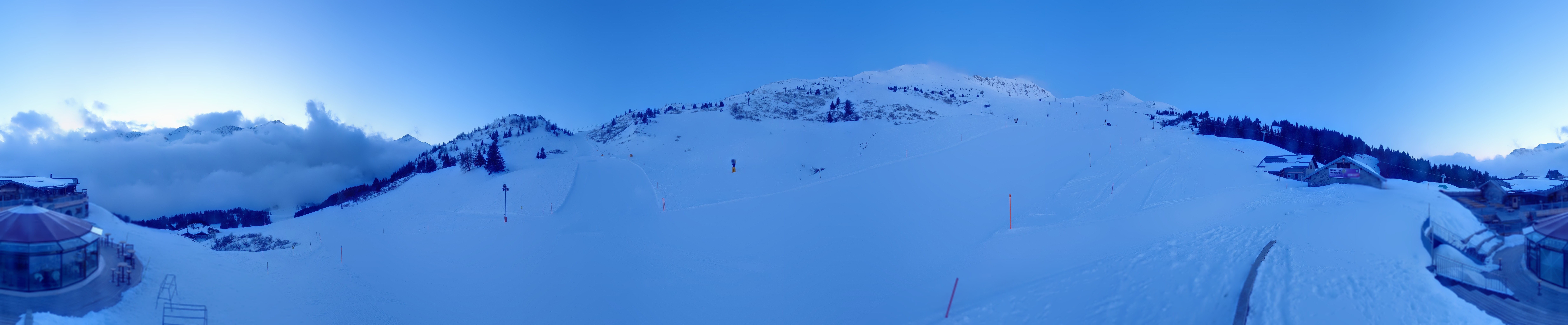 Archiv Foto Webcam Bergrestaurant Alp Stätz Lenzerheide