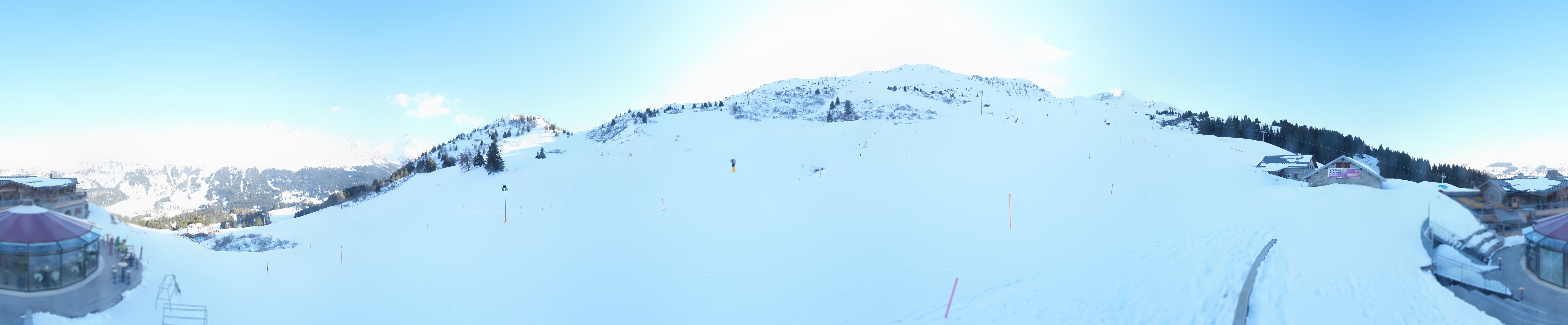 Archiv Foto Webcam Bergrestaurant Alp Stätz Lenzerheide