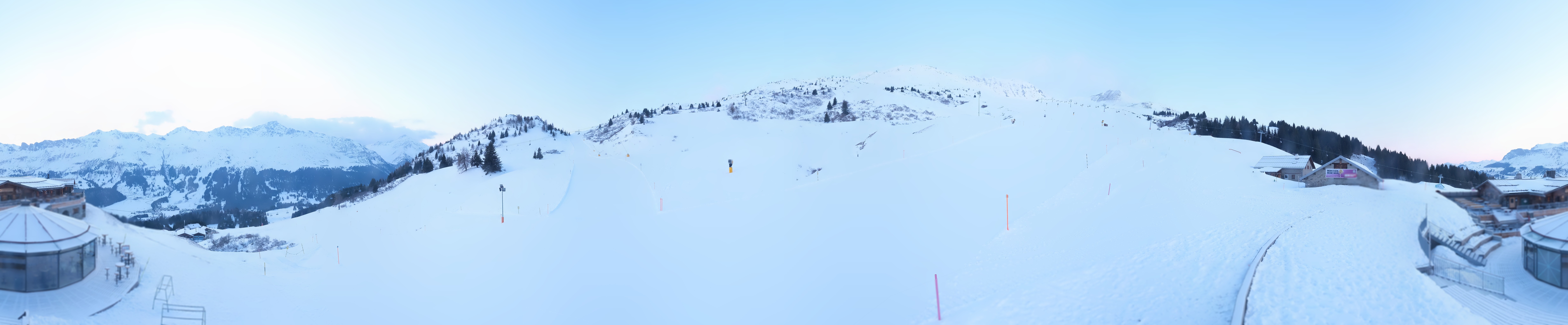 Archiv Foto Webcam Bergrestaurant Alp Stätz Lenzerheide