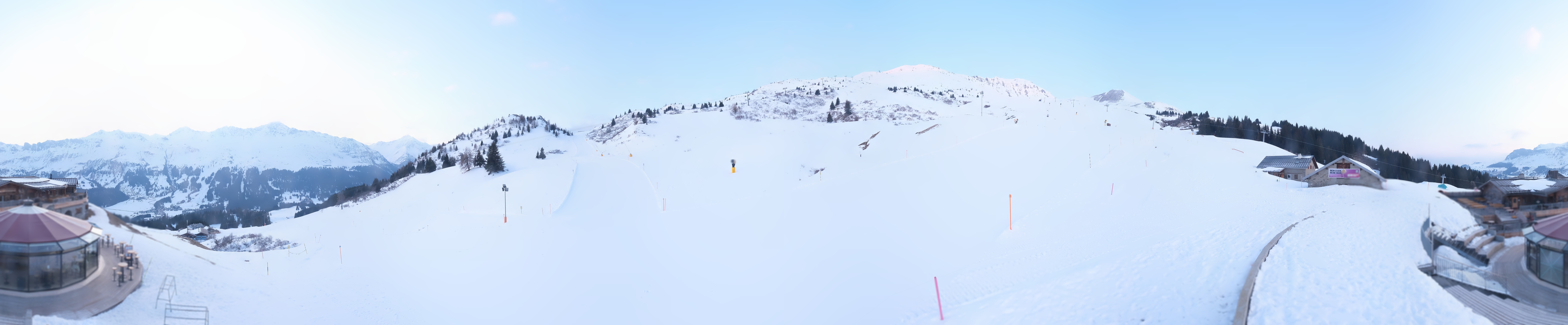 Archiv Foto Webcam Bergrestaurant Alp Stätz Lenzerheide