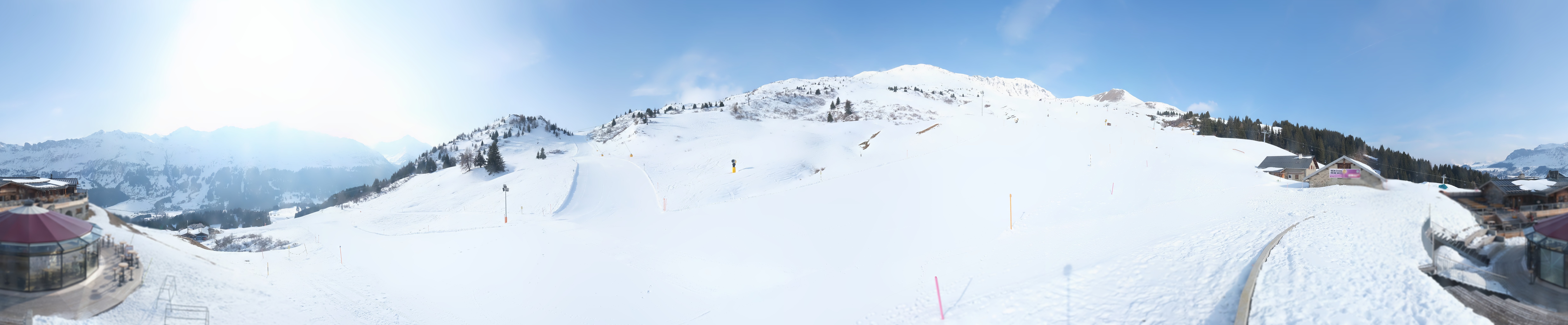 Archived image Webcam Mountain Hut Alp Staetz Lenzerheide