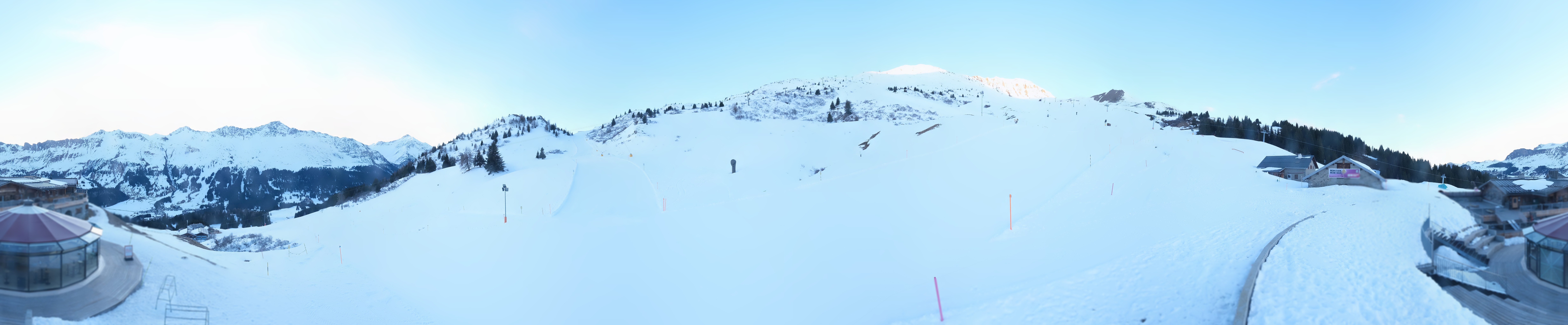 Archived image Webcam Mountain Hut Alp Staetz Lenzerheide