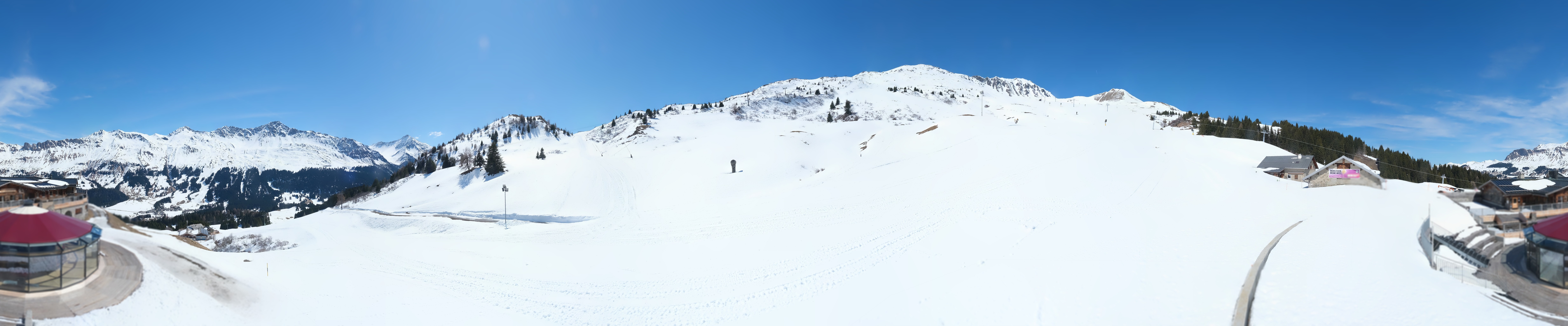 Archiv Foto Webcam Bergrestaurant Alp Stätz Lenzerheide