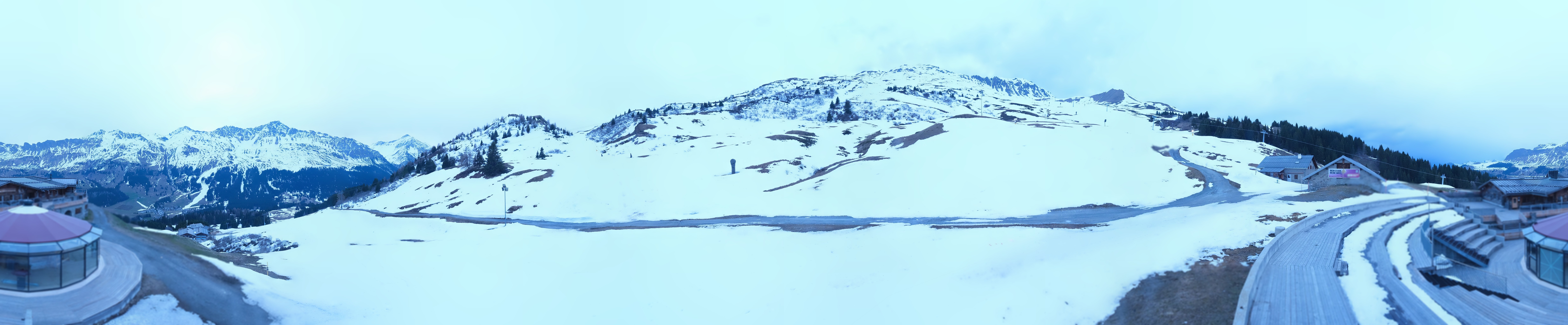 Archiv Foto Webcam Bergrestaurant Alp Stätz Lenzerheide