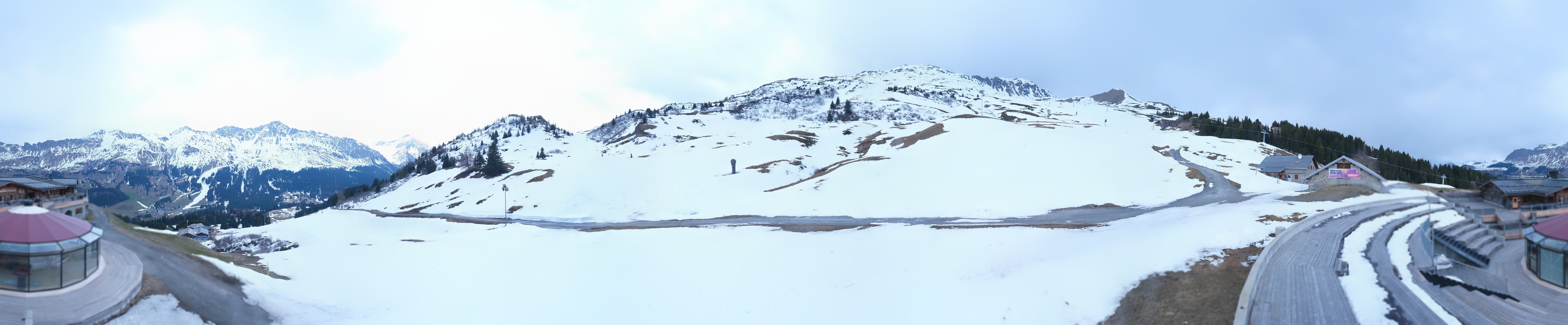 Archiv Foto Webcam Bergrestaurant Alp Stätz Lenzerheide