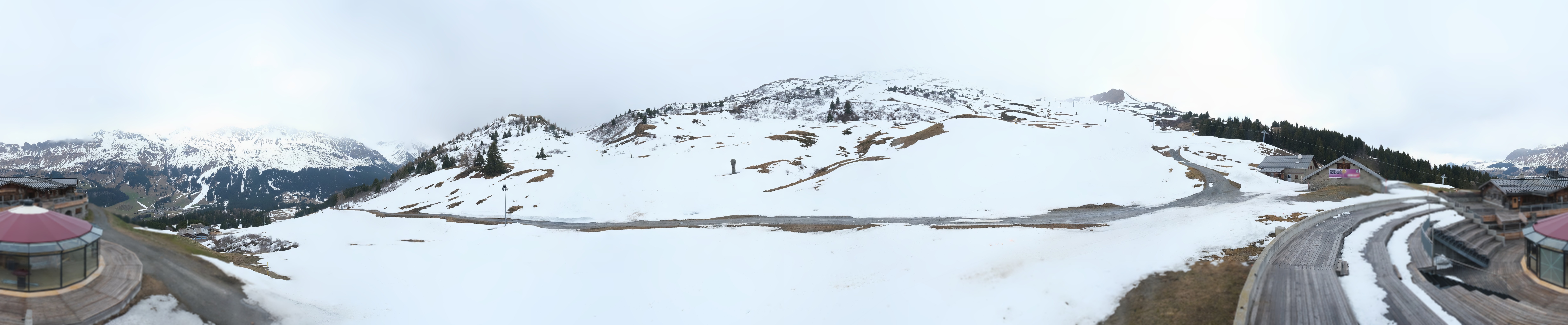 Archiv Foto Webcam Bergrestaurant Alp Stätz Lenzerheide