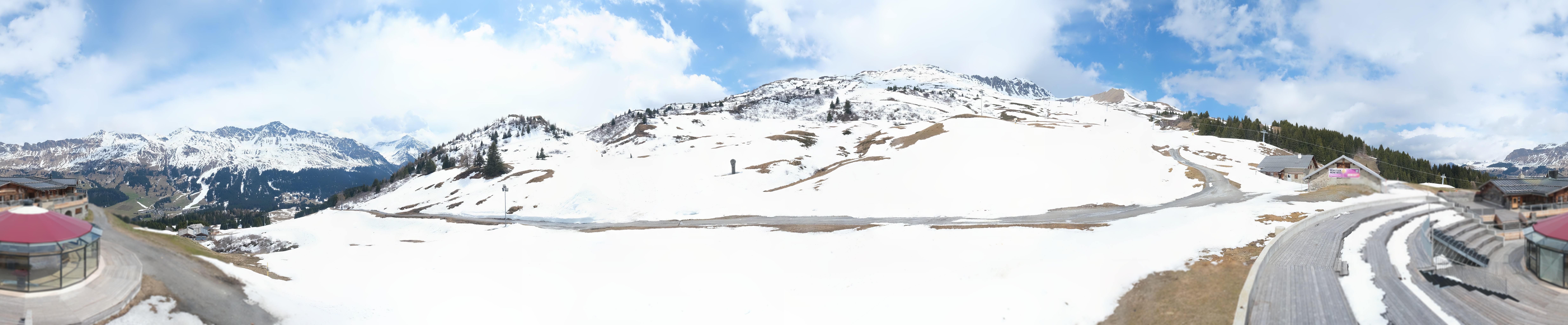 Archiv Foto Webcam Bergrestaurant Alp Stätz Lenzerheide