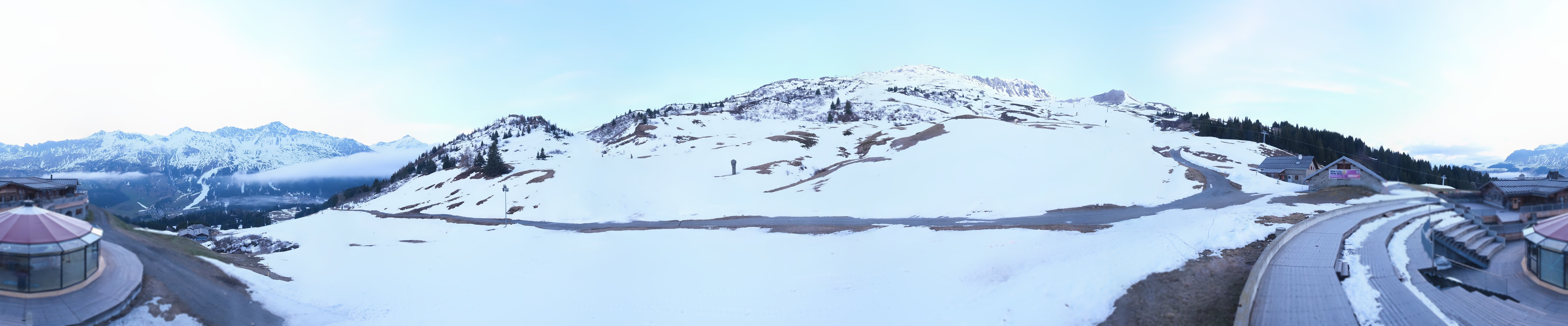 Archiv Foto Webcam Bergrestaurant Alp Stätz Lenzerheide