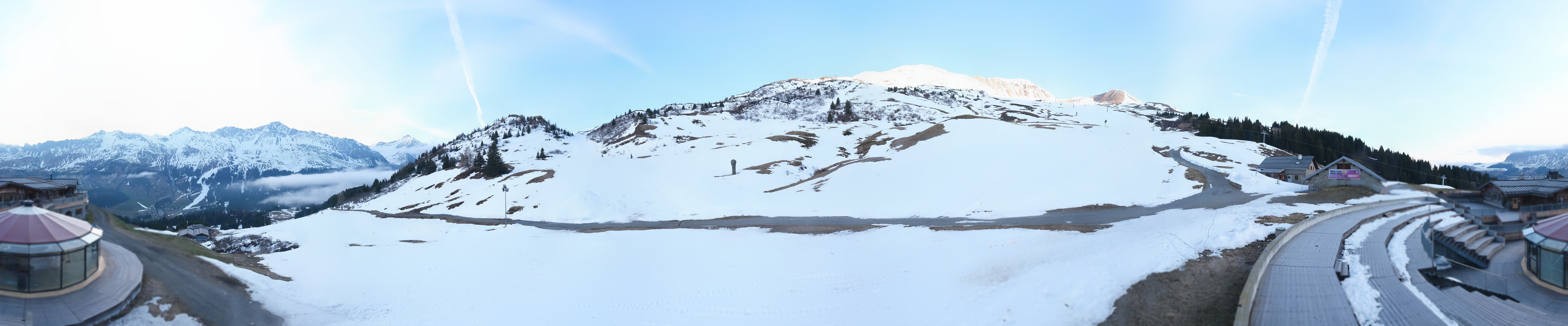 Archiv Foto Webcam Bergrestaurant Alp Stätz Lenzerheide