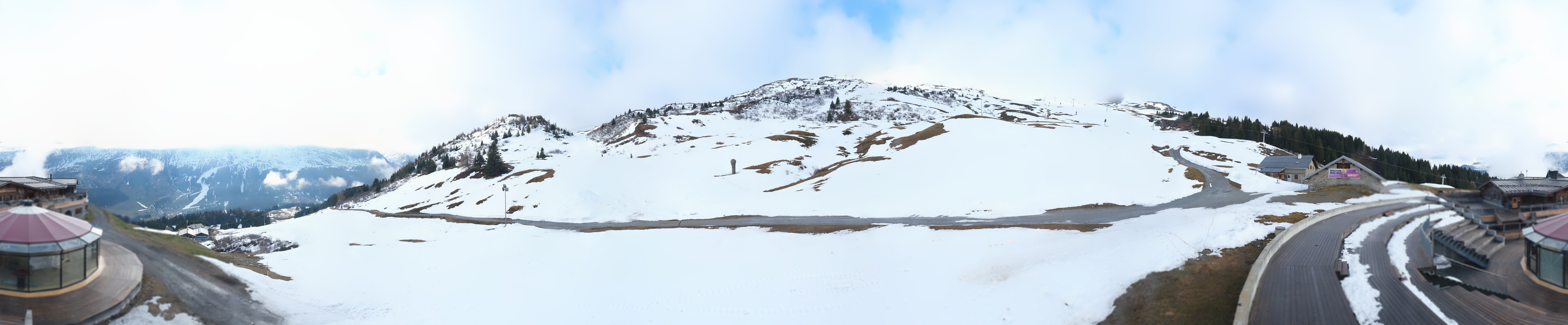 Archiv Foto Webcam Bergrestaurant Alp Stätz Lenzerheide