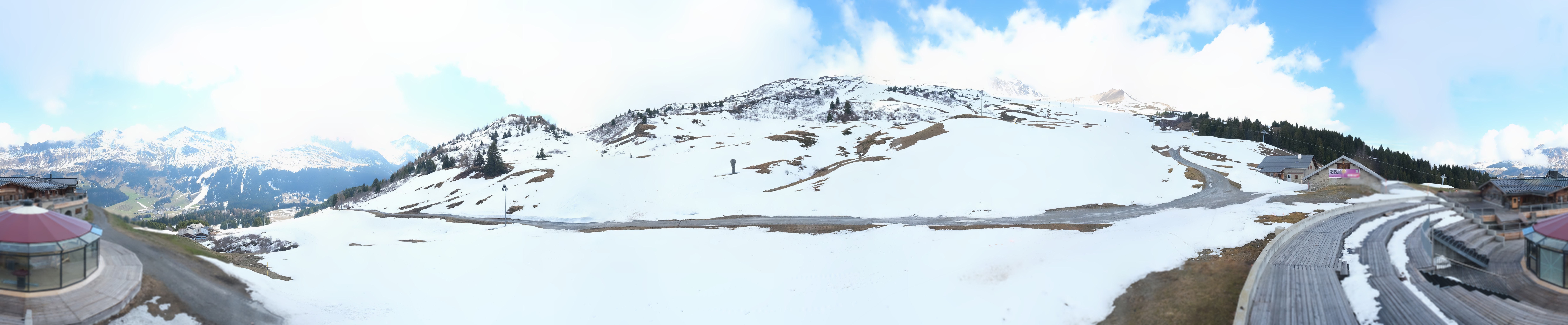 Archiv Foto Webcam Bergrestaurant Alp Stätz Lenzerheide