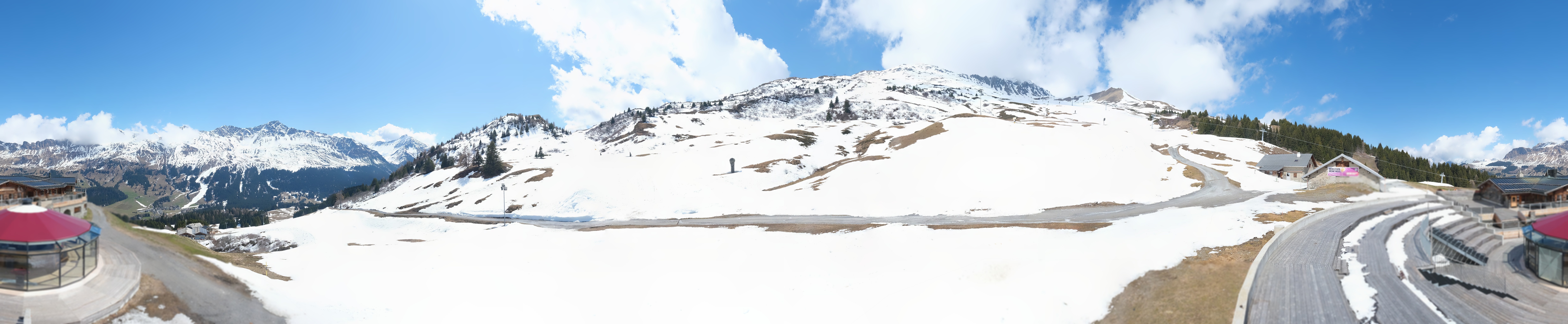 Archiv Foto Webcam Bergrestaurant Alp Stätz Lenzerheide