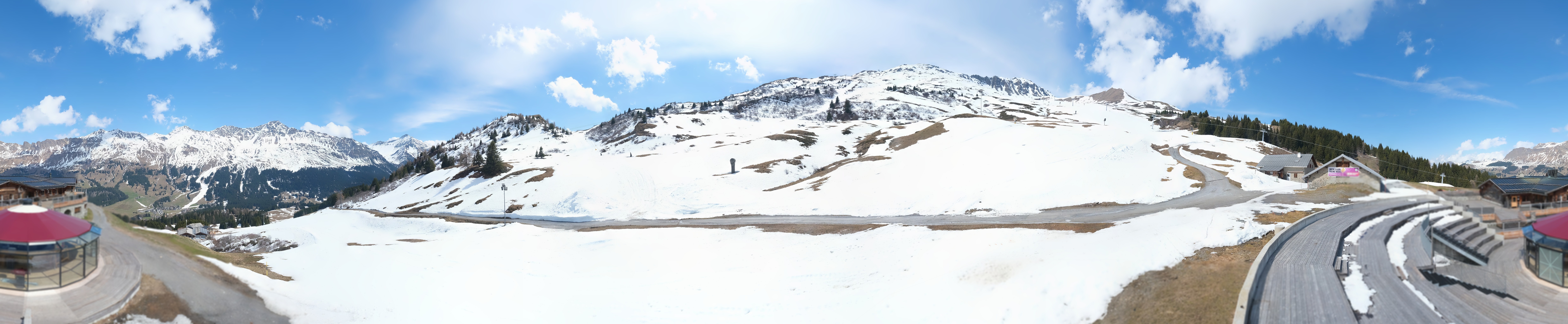 Archiv Foto Webcam Bergrestaurant Alp Stätz Lenzerheide