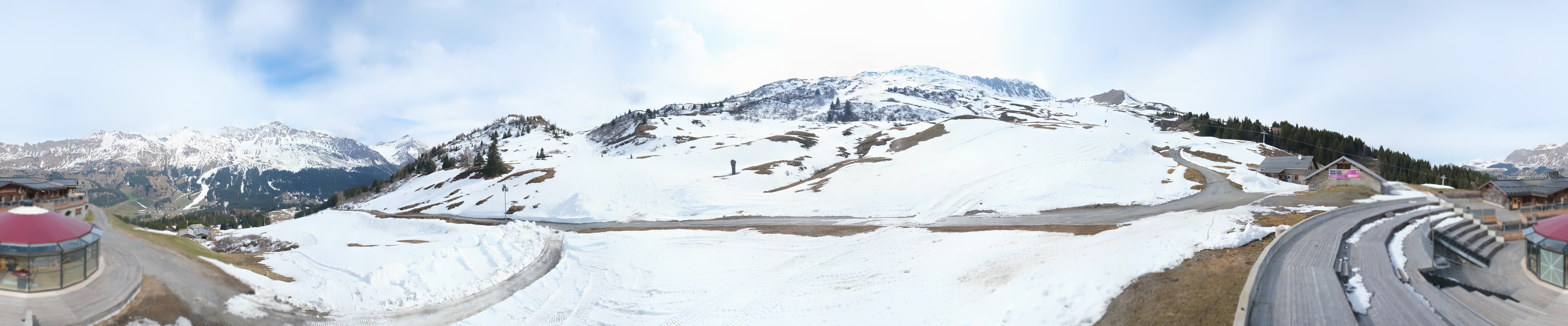 Archiv Foto Webcam Bergrestaurant Alp Stätz Lenzerheide