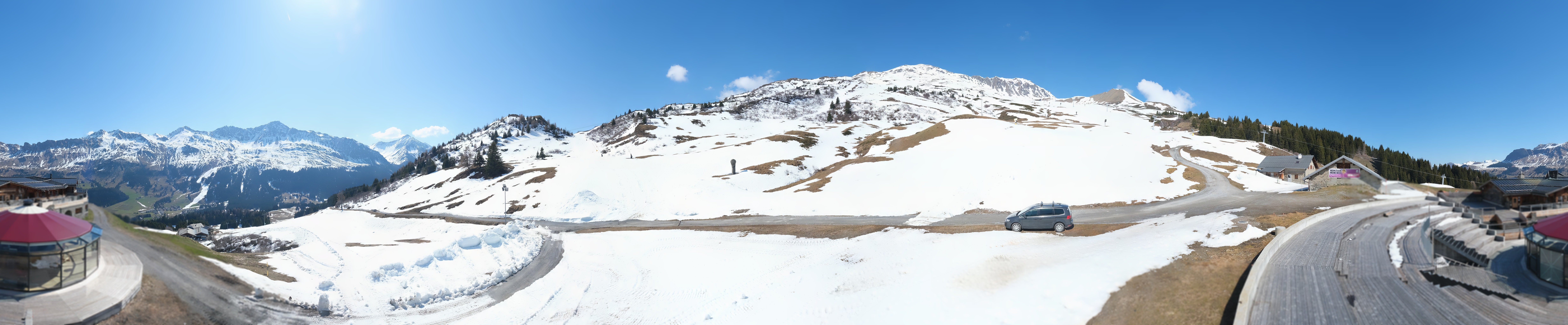 Archived image Webcam Mountain Hut Alp Staetz Lenzerheide
