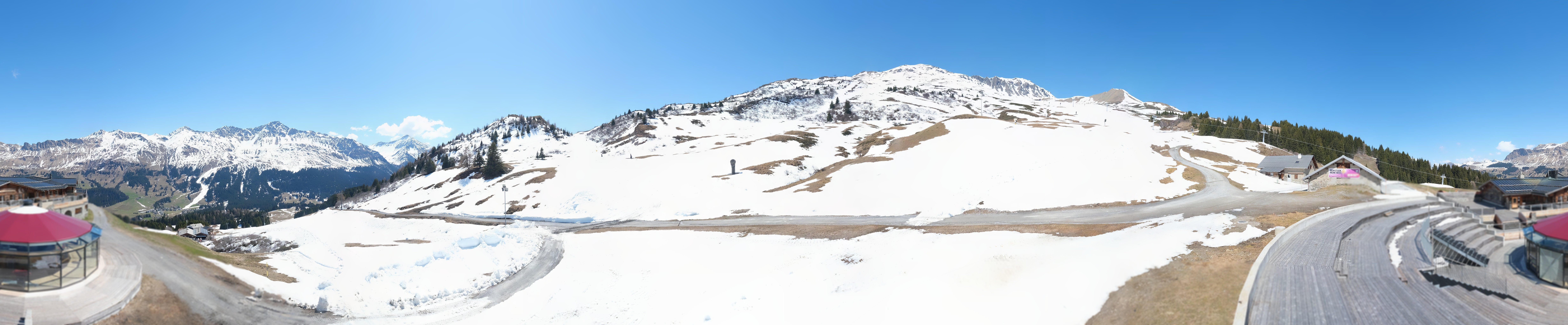 Archived image Webcam Mountain Hut Alp Staetz Lenzerheide