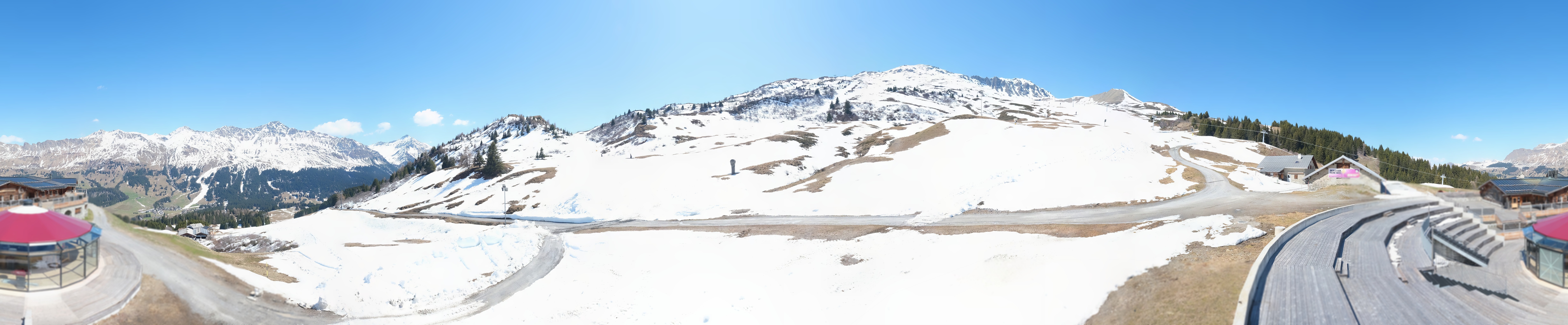 Archived image Webcam Mountain Hut Alp Staetz Lenzerheide