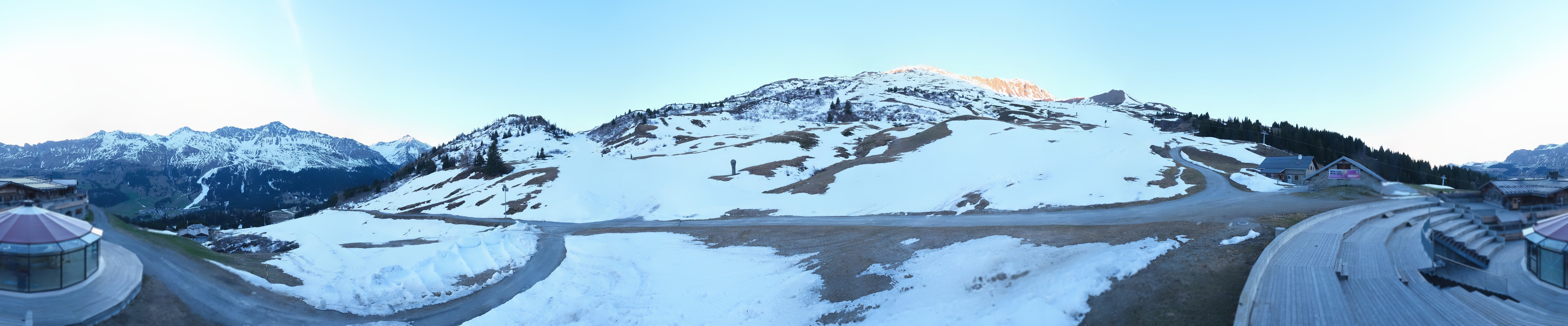 Archiv Foto Webcam Bergrestaurant Alp Stätz Lenzerheide