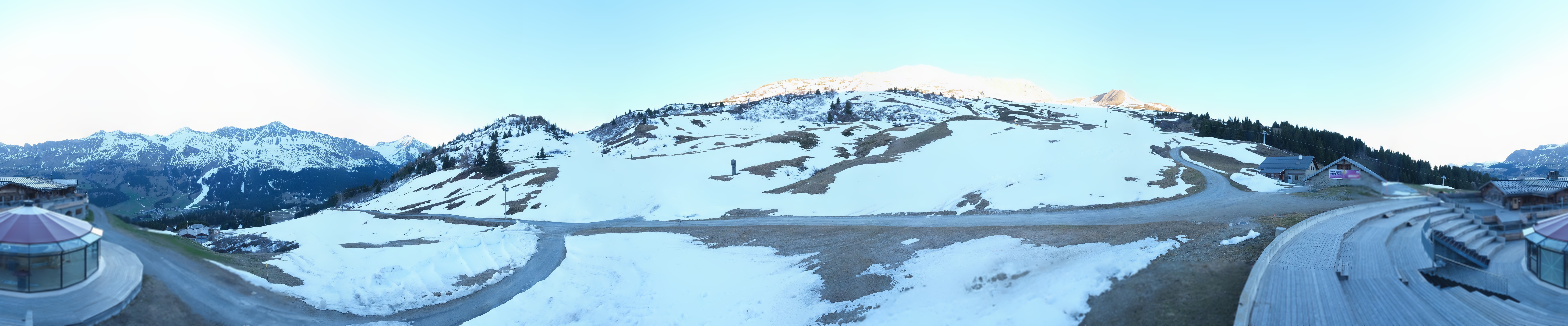 Archiv Foto Webcam Bergrestaurant Alp Stätz Lenzerheide