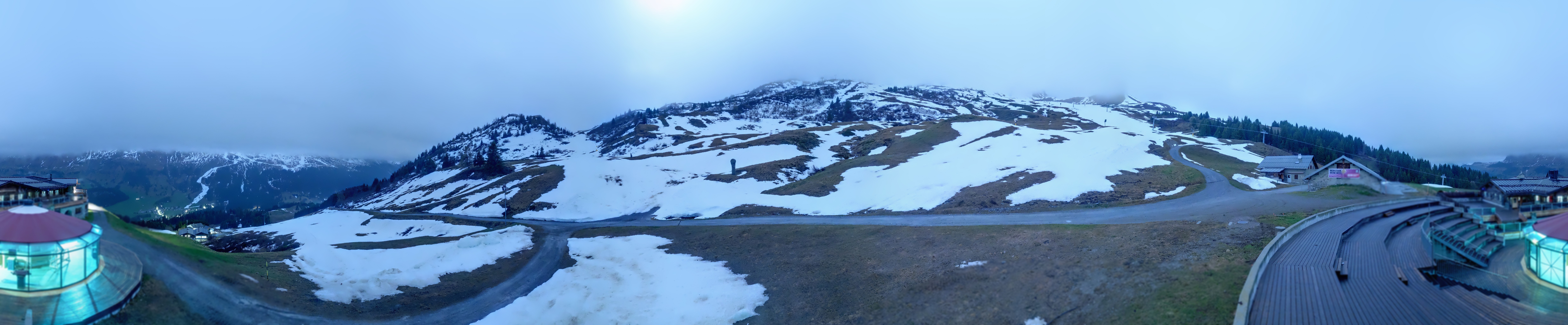 Archiv Foto Webcam Bergrestaurant Alp Stätz Lenzerheide