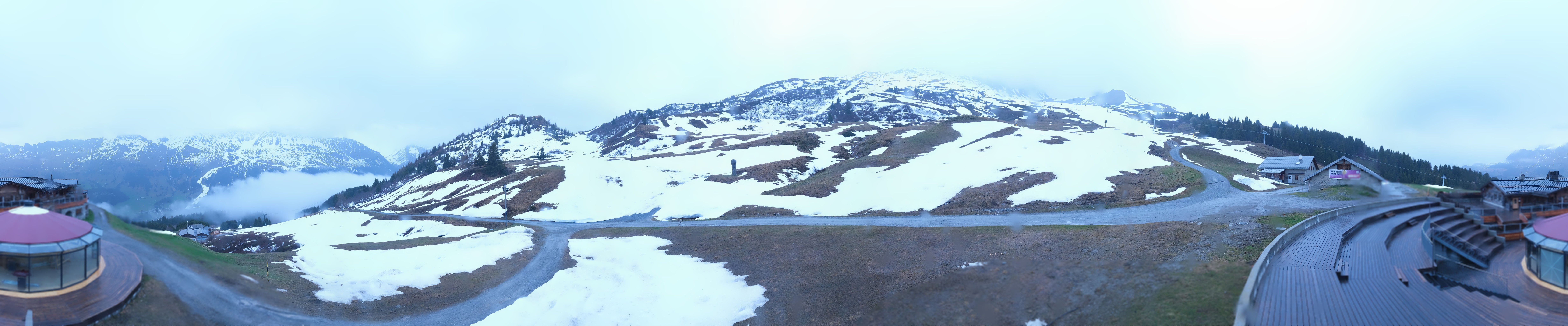 Archiv Foto Webcam Bergrestaurant Alp Stätz Lenzerheide