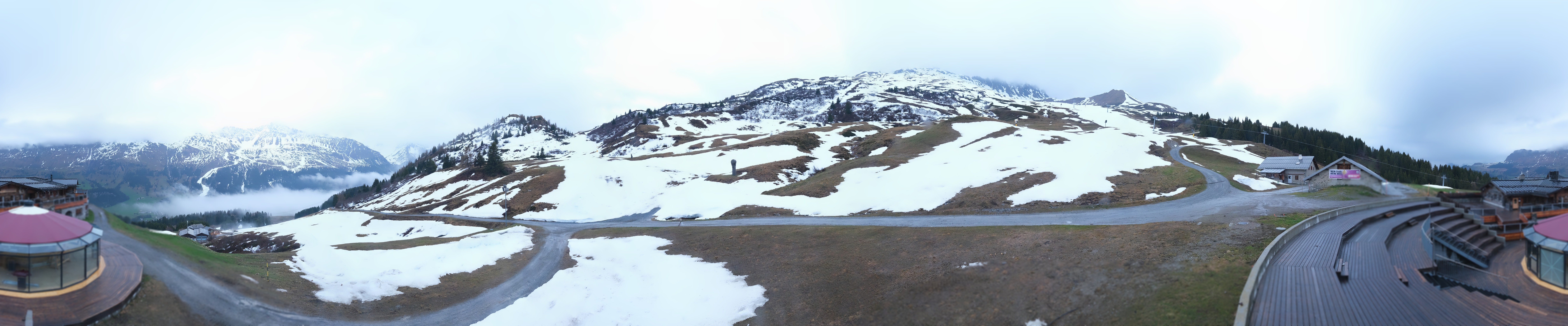 Archiv Foto Webcam Bergrestaurant Alp Stätz Lenzerheide