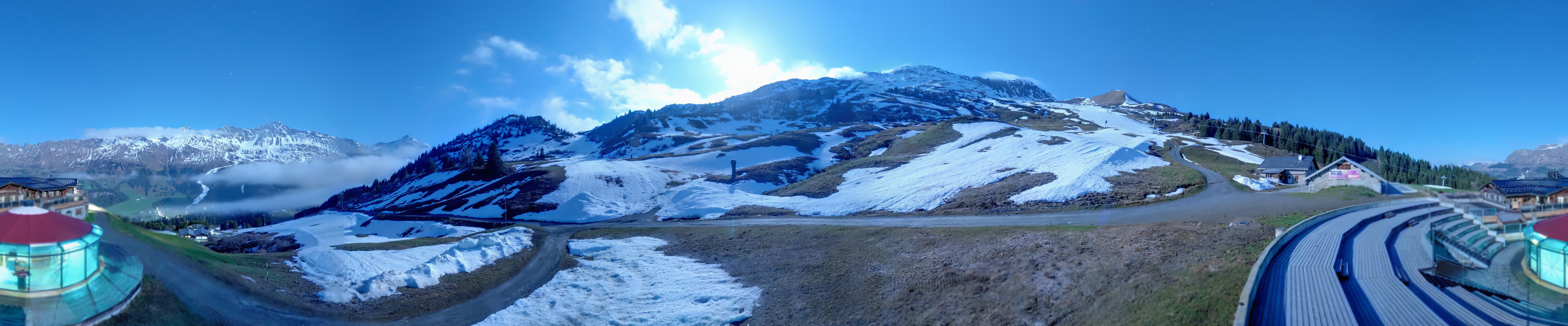 Archiv Foto Webcam Bergrestaurant Alp Stätz Lenzerheide