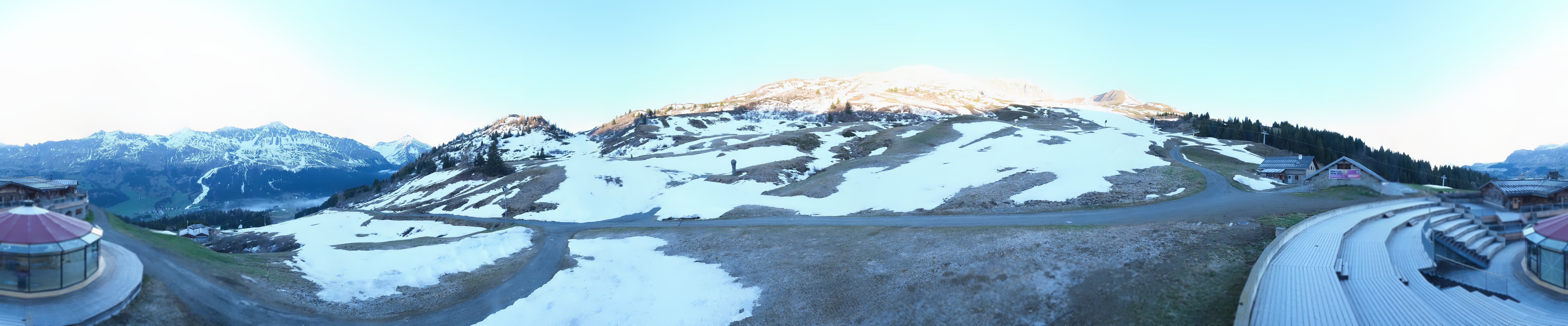 Archiv Foto Webcam Bergrestaurant Alp Stätz Lenzerheide
