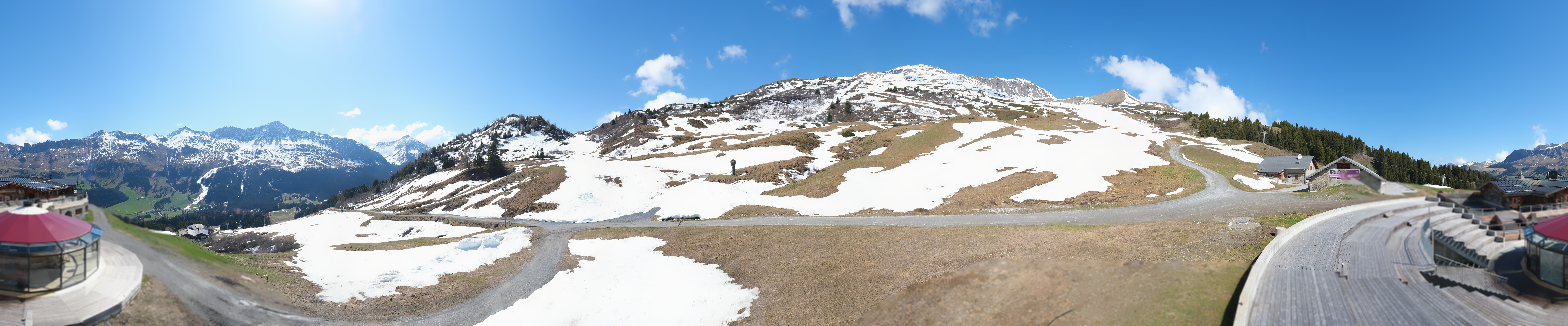 Archiv Foto Webcam Bergrestaurant Alp Stätz Lenzerheide