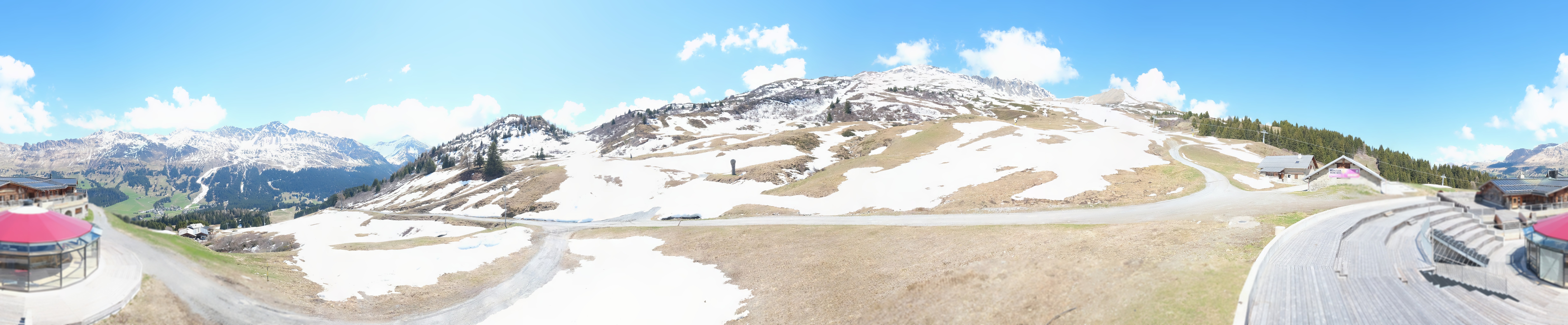 Archiv Foto Webcam Bergrestaurant Alp Stätz Lenzerheide