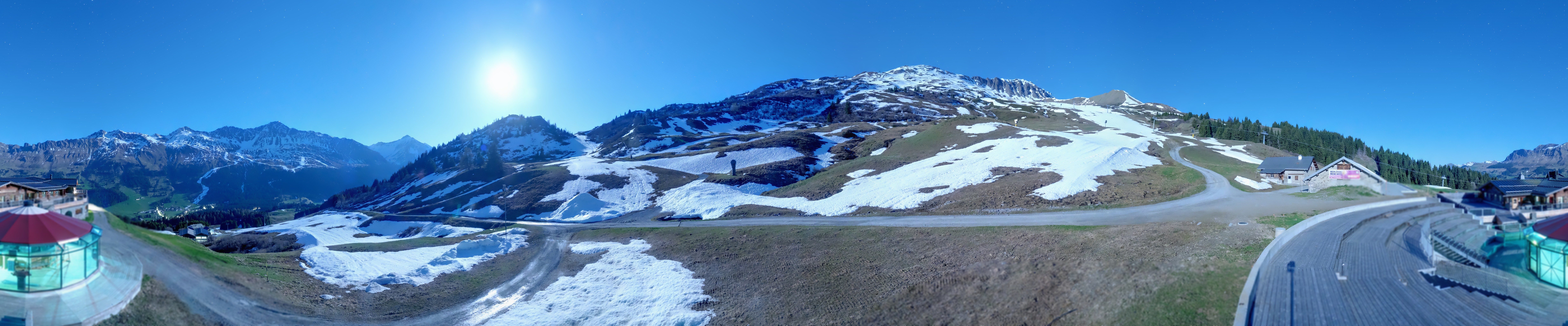 Archiv Foto Webcam Bergrestaurant Alp Stätz Lenzerheide
