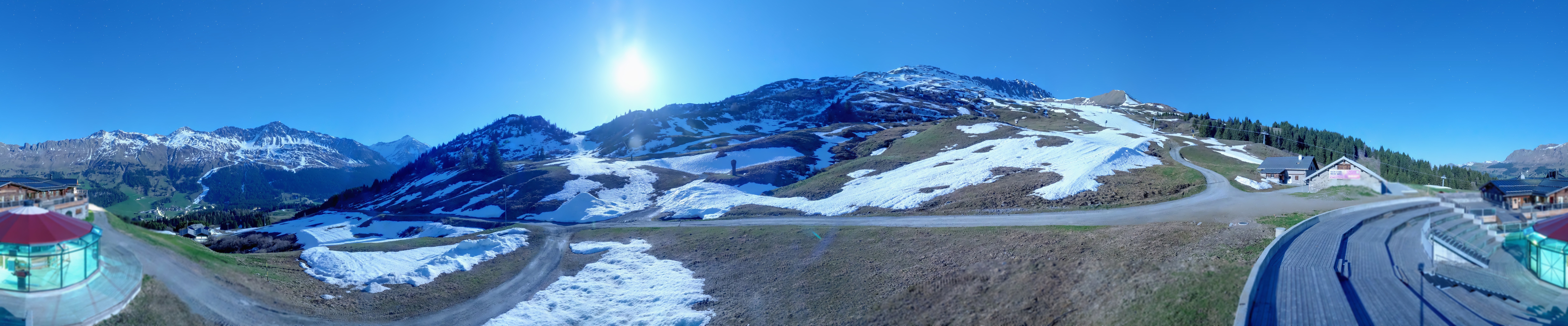 Archiv Foto Webcam Bergrestaurant Alp Stätz Lenzerheide