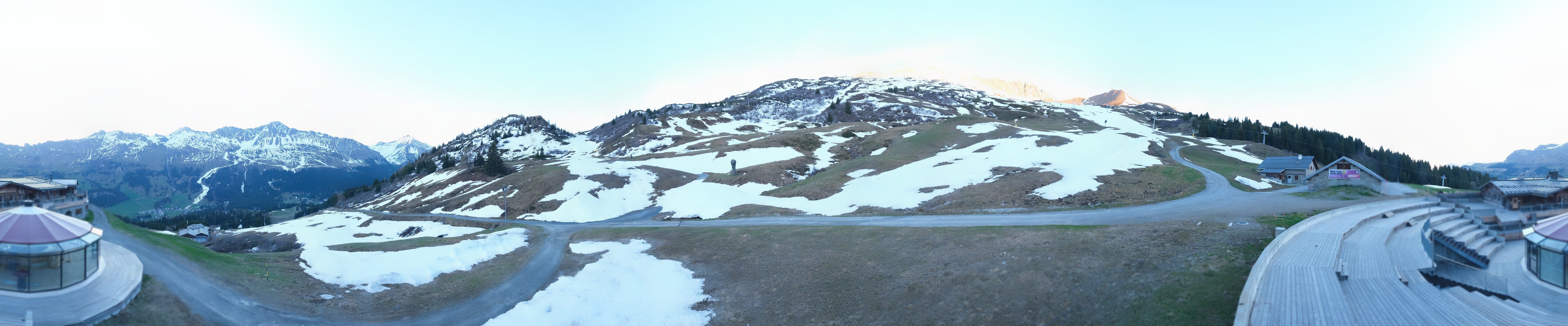 Archiv Foto Webcam Bergrestaurant Alp Stätz Lenzerheide