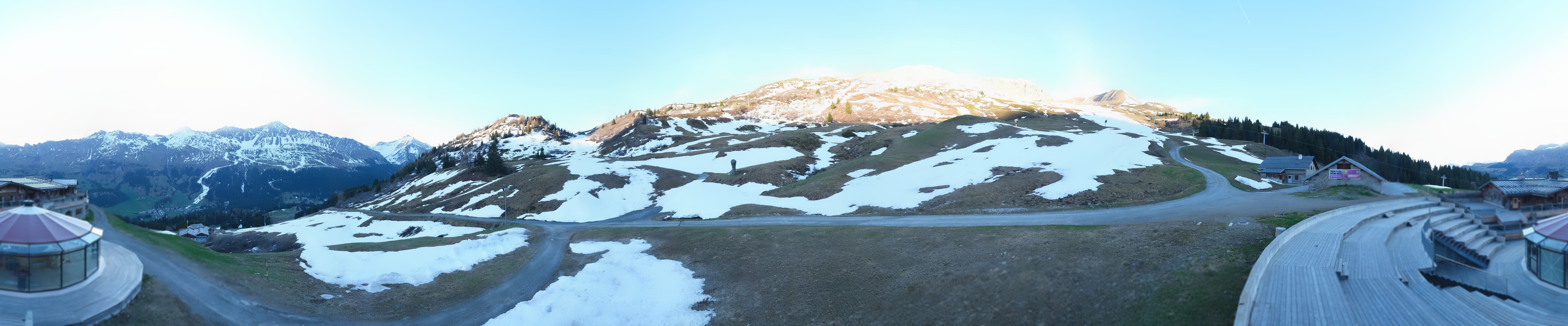 Archived image Webcam Mountain Hut Alp Staetz Lenzerheide