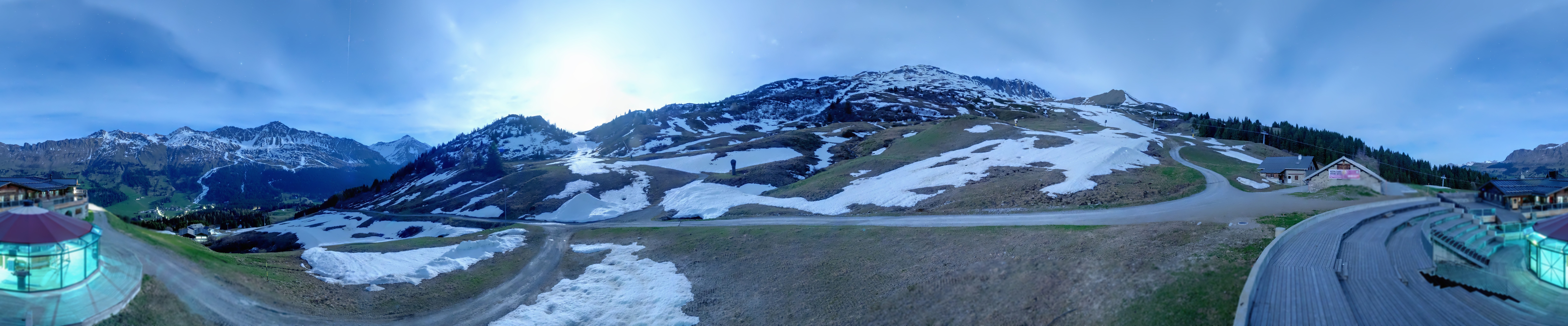 Archiv Foto Webcam Bergrestaurant Alp Stätz Lenzerheide