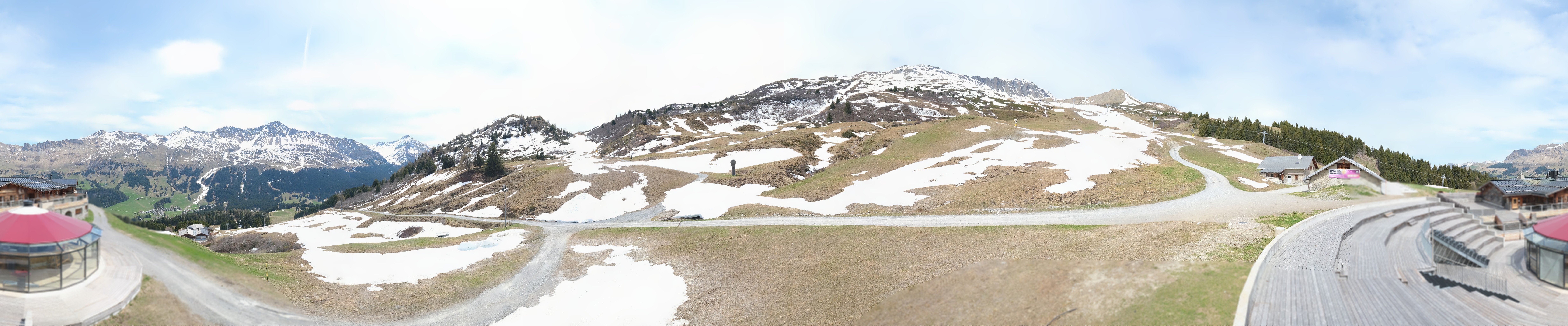 Archived image Webcam Mountain Hut Alp Staetz Lenzerheide