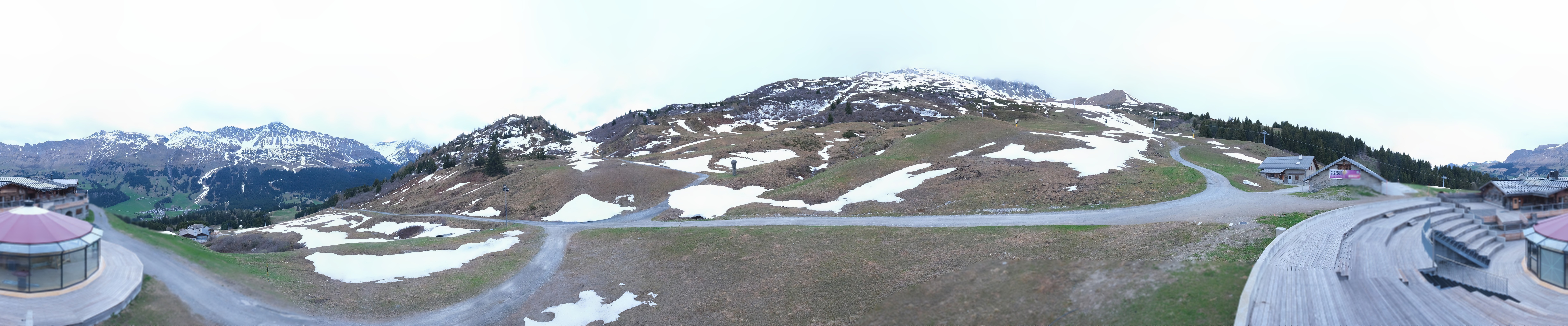 Archiv Foto Webcam Bergrestaurant Alp Stätz Lenzerheide