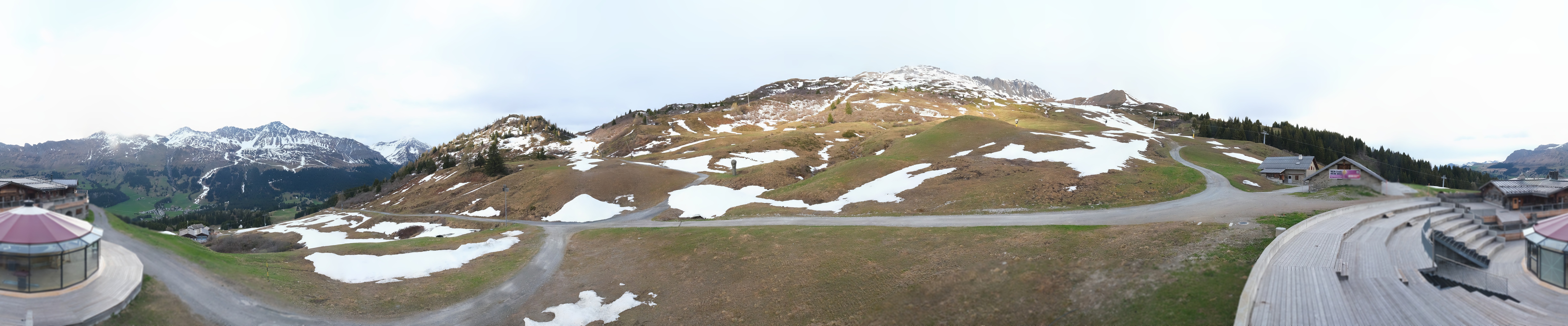 Archiv Foto Webcam Bergrestaurant Alp Stätz Lenzerheide