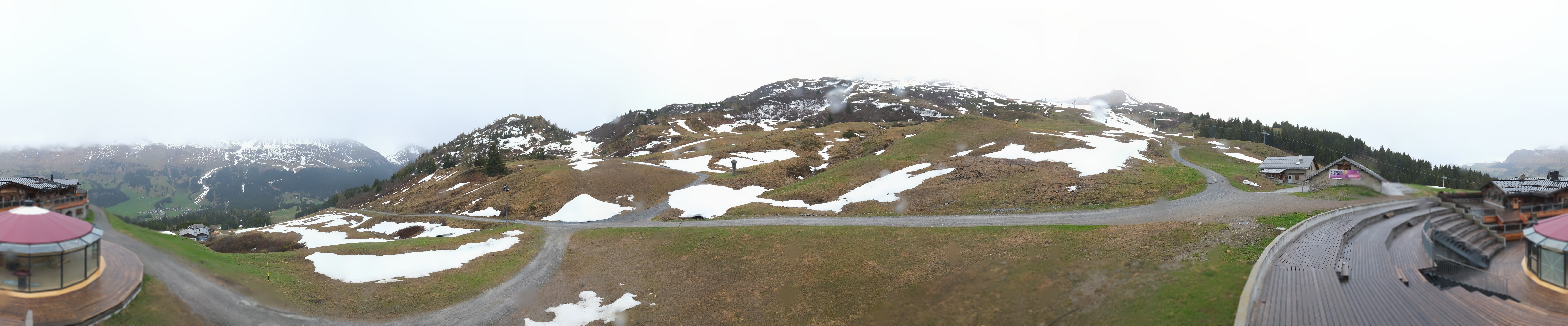 Archiv Foto Webcam Bergrestaurant Alp Stätz Lenzerheide