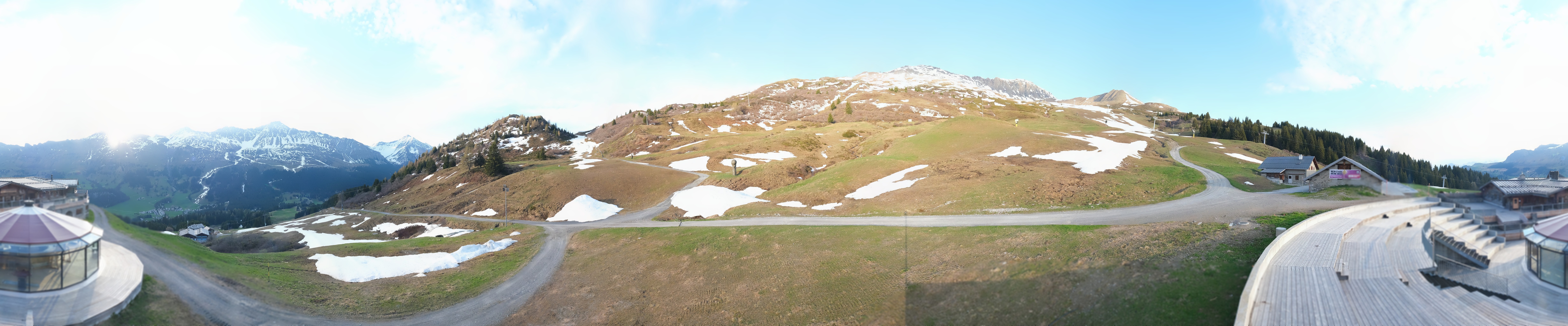 Archiv Foto Webcam Bergrestaurant Alp Stätz Lenzerheide